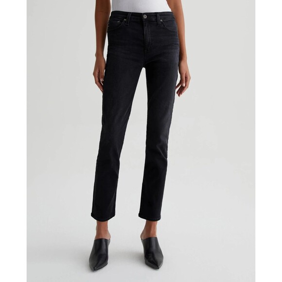AG Adriano Goldschmied Mari High Rise Slim Straight Jean in City View Size 26 - Picture 6 of 6